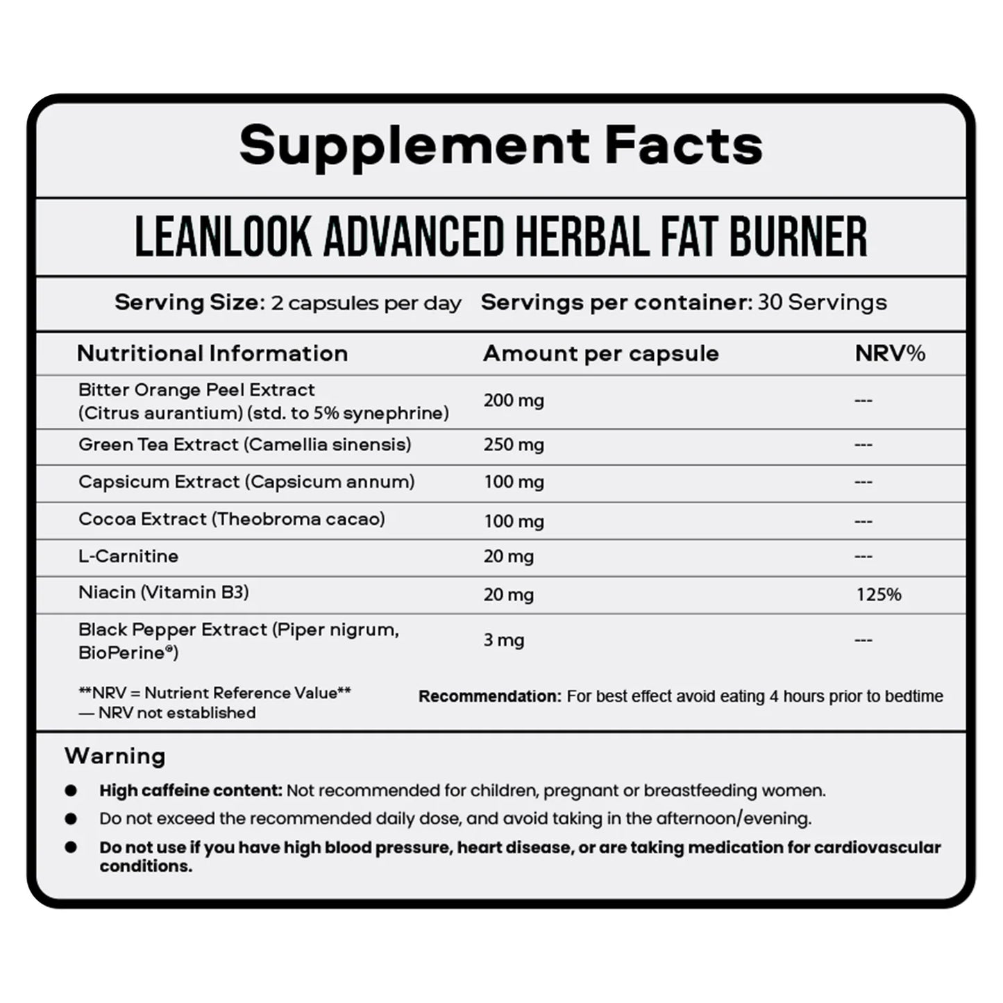 BetterMan LeanLook – Natural Weight Loss Support