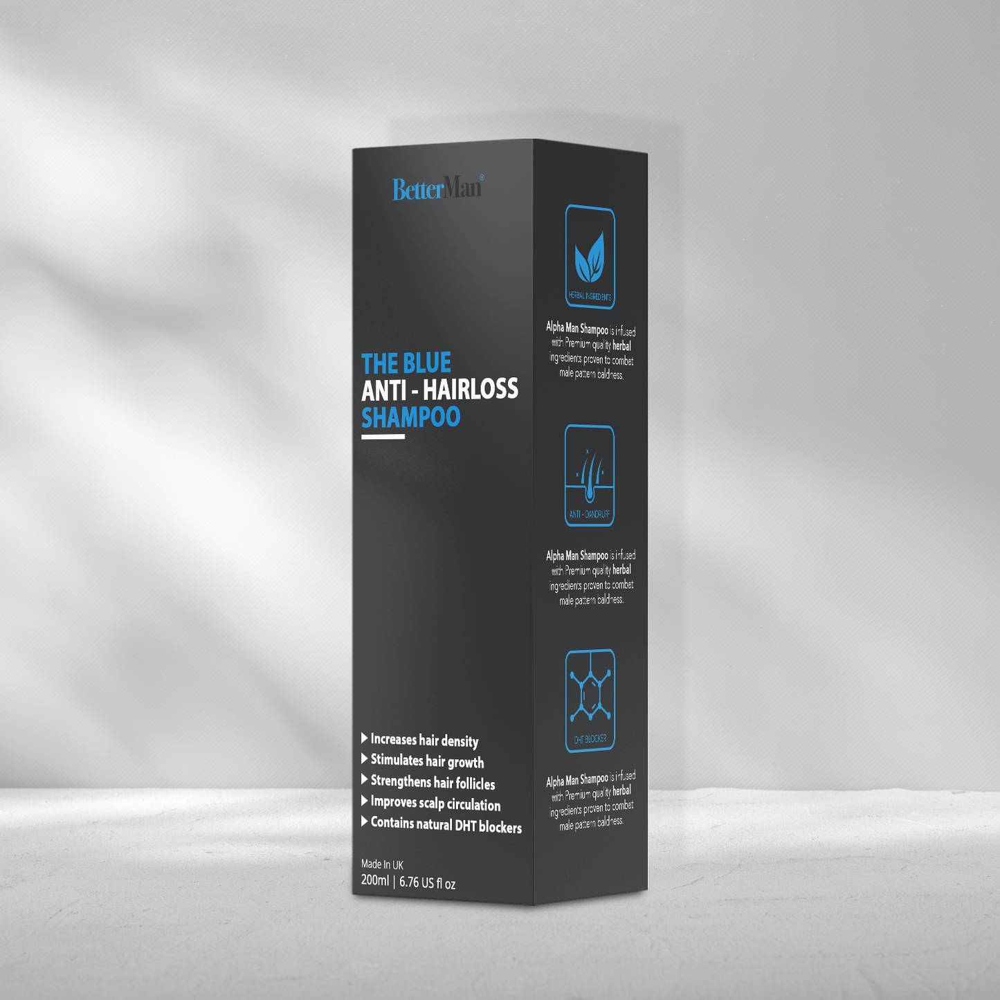 BetterMan The Blue Anti-Hairloss Shampoo
