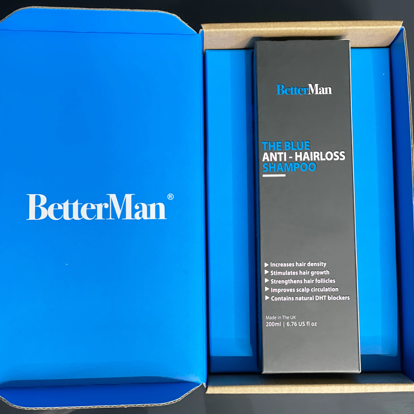 BetterMan The Blue Anti-Hairloss Shampoo