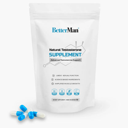 BetterMan Natural T-Boost Supplement